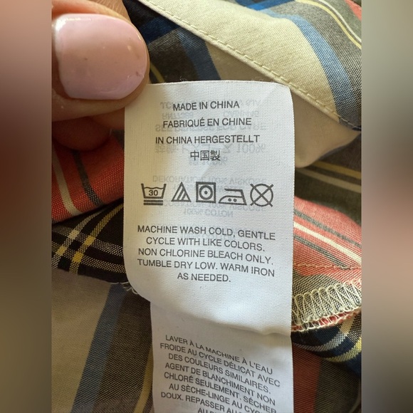 J. Crew Women’s Holiday Tartan Plaid Sleeveless Top with Bow Detail - Size 6 - Picture 6 of 7